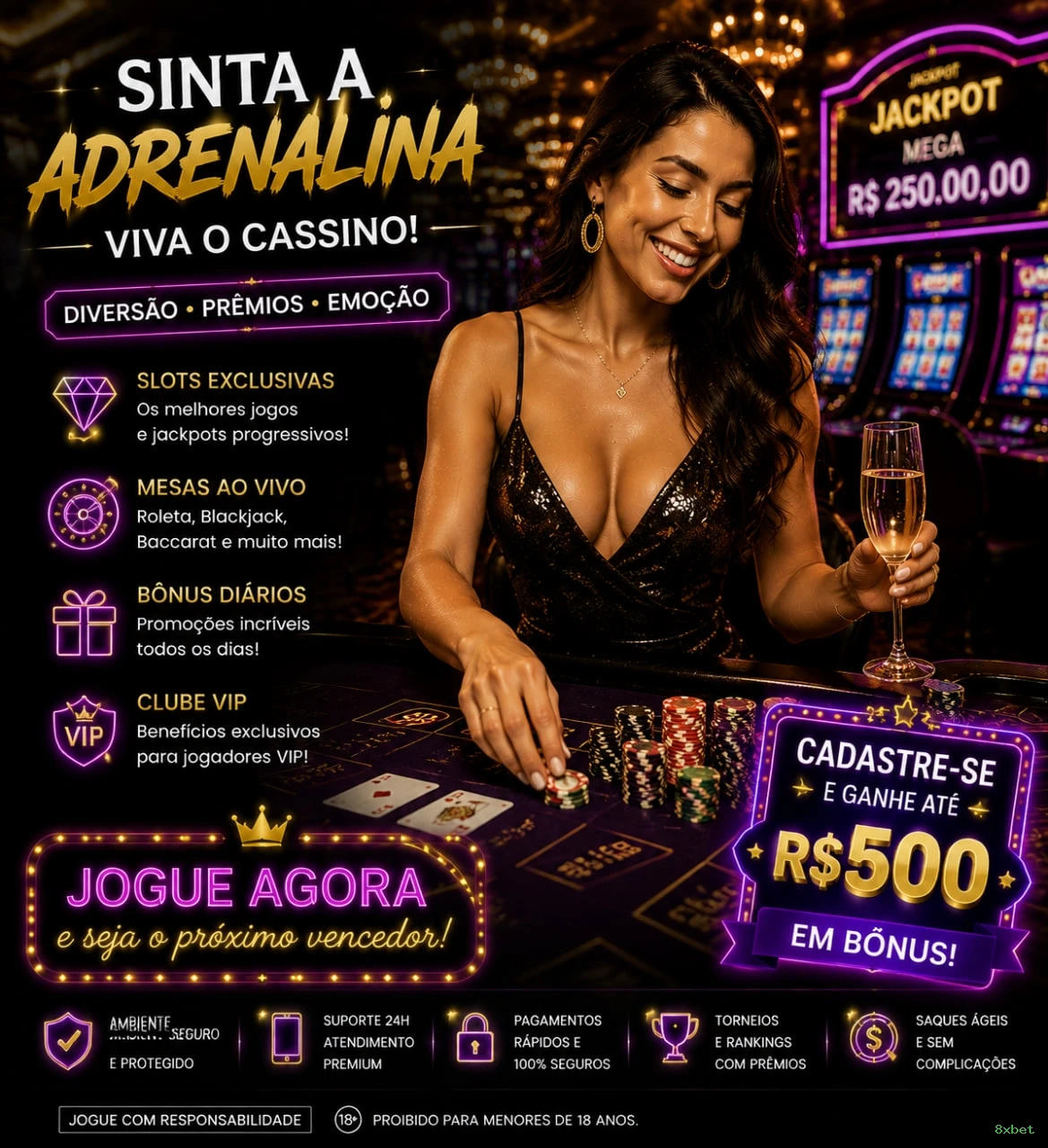 Desempenho do app 8xbet em diferentes aparelhos